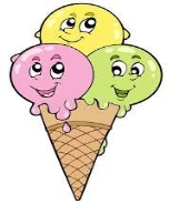 Cute cartoon ice cream stock vector. Illustration of delicious - 14979024